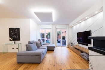 Appartamento su due piani con spazio privato esterno